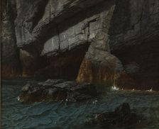 Côtes de Belleville. Artist: Penguilly L'Haridon, Octave (1811-1872)