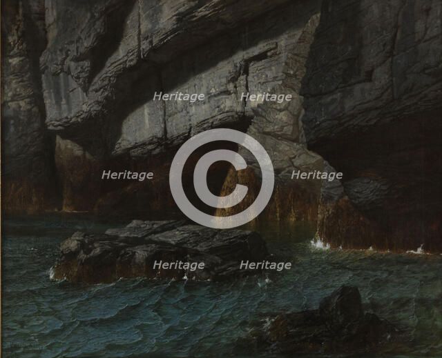 Côtes de Belleville. Artist: Penguilly L'Haridon, Octave (1811-1872)