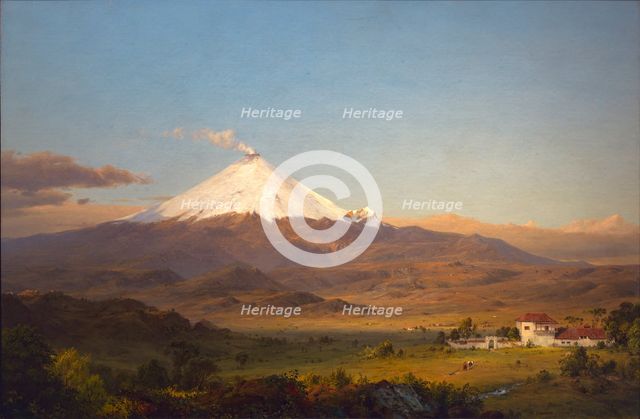 Cotopaxi, 1855. Creator: Frederic Edwin Church.