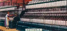 Cotton, 3. - Spinning Machine, Lancashire 1928