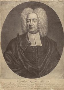 Cotton Mather, 1727. Creator: Peter Pelham