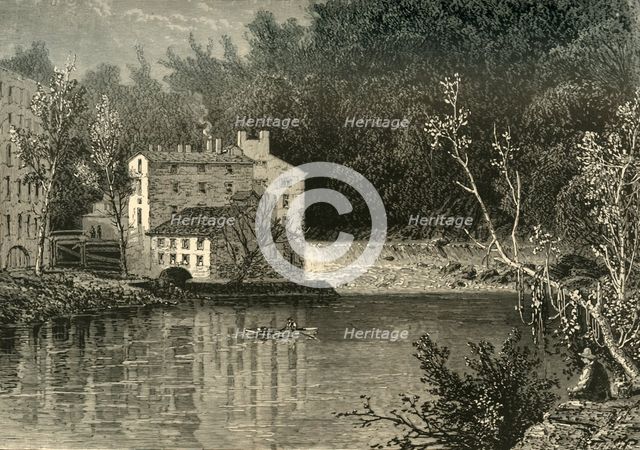 'Cotton-Mills, Ridele's Bank', 1872.  Creator: Granville Perkins.