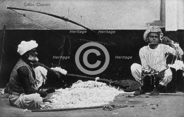 Cotton cleaners, India, 20th century. Artist: Unknown