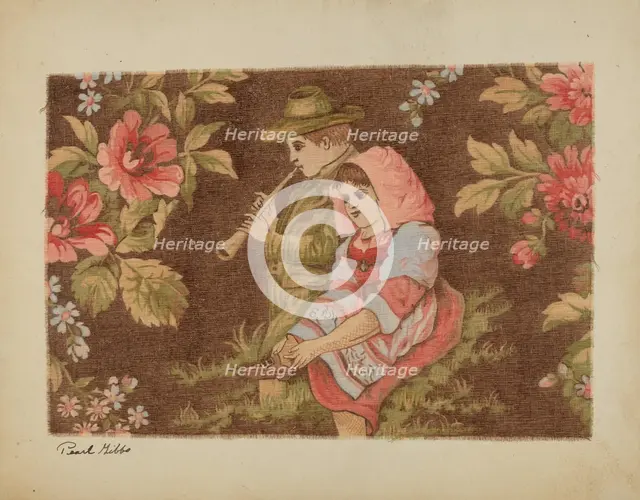 Cotton Cloth, c. 1939. Creator: Pearl Gibbo.
