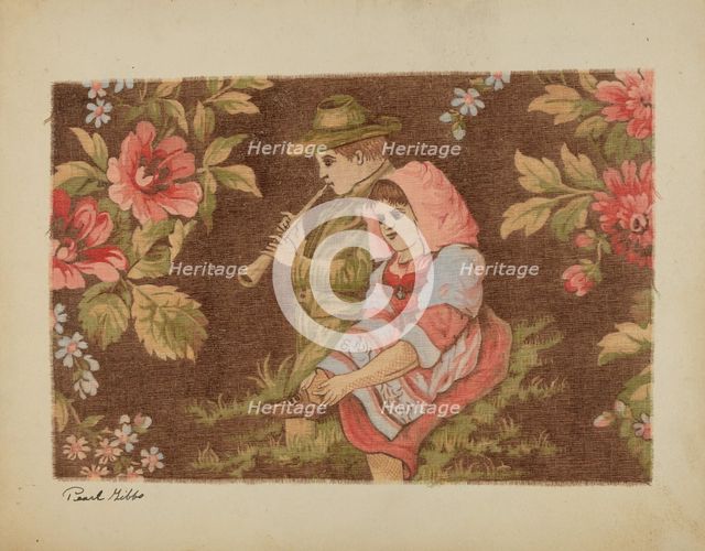 Cotton Cloth, c. 1939. Creator: Pearl Gibbo.