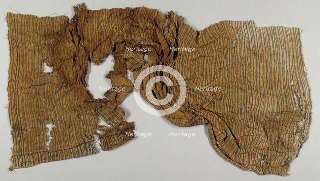 Cotton Fragment, Coptic, 4th-7th century. Creator: Unknown.