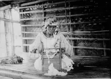 Cotton gin, Batangas, between c1915 and c1920. Creator: Bain News Service