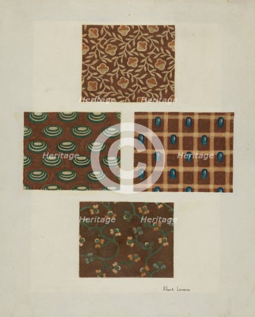 Cotton Prints, c. 1939. Creator: Albert J. Levone.