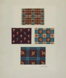 Cotton Prints, c. 1939. Creator: Albert J. Levone