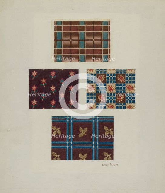 Cotton Prints, c. 1939. Creator: Albert J. Levone.