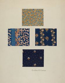 Cotton Prints, c. 1940. Creator: Erskine Carter