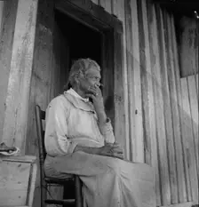 Cotton sharecropper, Mississippi, 1937. Creator: Dorothea Lange