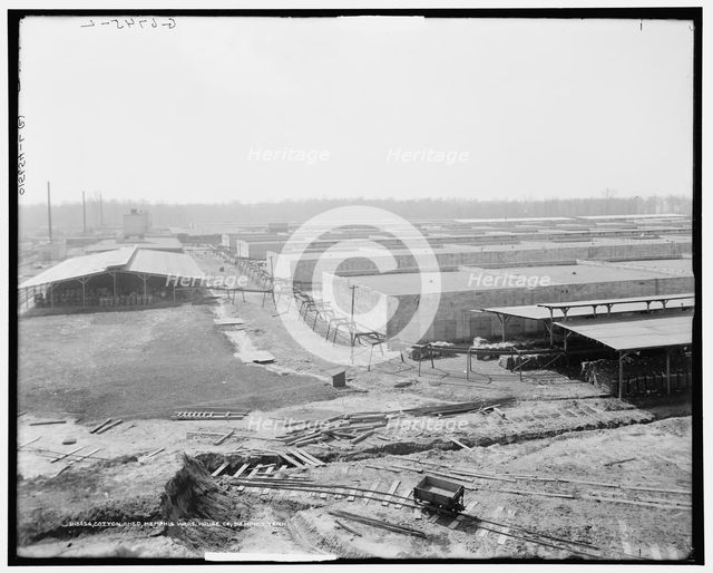 Cotton shed, Memphis Warehouse Co., Memphis, Tenn., between 1900 and 1915. Creator: Unknown.