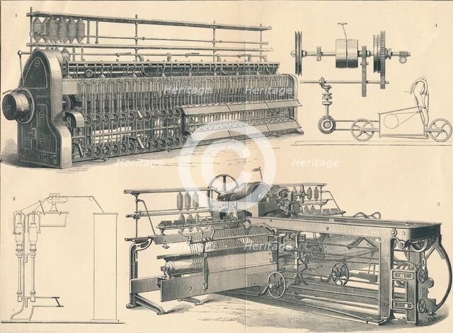 'Cotton-Spinning' , c19th century. Artist: Unknown.