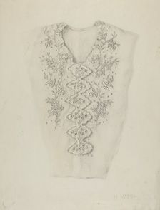 Cotton Vestie, 1935/1942. Creator: Herbert Marsh