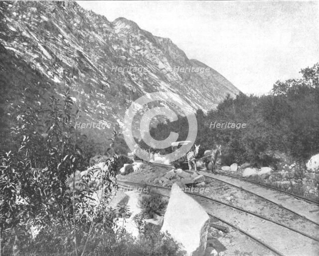 Cottonwood Canyon, Utah, USA, c1900.  Creator: Unknown.