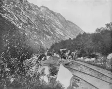 Cottonwood Canon, Utah c1897. Creator: Unknown