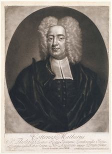 Cottonus Matheris (Cotton Mather), 1728., 1728. Creator: Peter Pelham