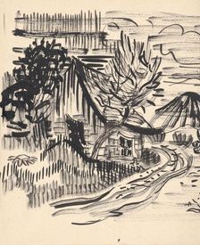 Cottage, 1930s. Creator: Arnold Peter Weisz-Kubincan