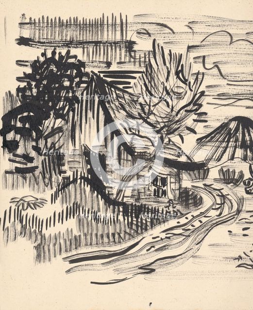 Cottage, 1930s. Creator: Arnold Peter Weisz-Kubincan.