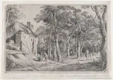 Cottage at the Entrance to a Forest, 1772. Creator: Jean-Jacques de Boissieu