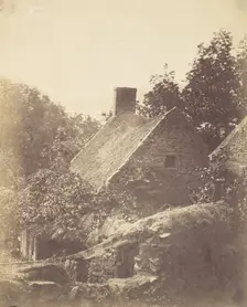 Cottage at Jersey, 1855. Creator: Joseph Cundall