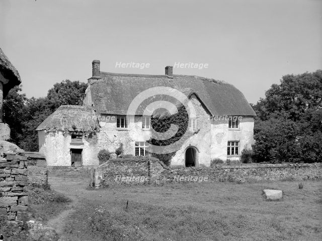Cottage at Looseden Barton, Winkleigh, Devon, 1963. Artist: RJ Willis