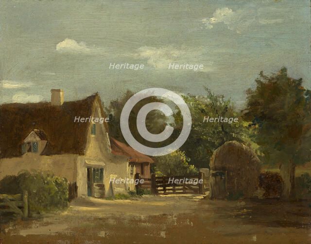 Cottage, c1850. Creator: Lionel Constable.