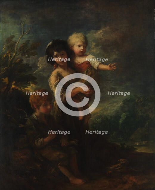 Cottage Children (The Wood Gatherers), 1787. Creator: Thomas Gainsborough.