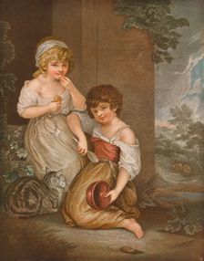 Cottage Children (Hobbinol and Gandaretta), c1883, (1903). Artist: DW Tomkins