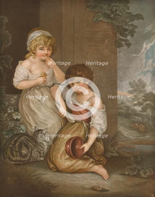 Cottage Children (Hobbinol and Gandaretta), c1883, (1903). Artist: DW Tomkins