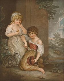 Cottage Children (Hobbinol and Gandaretta), c1883, (1903). Artist: DW Tomkins