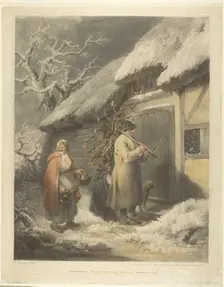 Cottage Family, c. 1791. Creator: John Raphael Smith