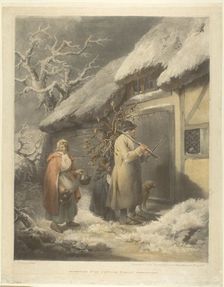 Cottage Family, c. 1791. Creator: John Raphael Smith