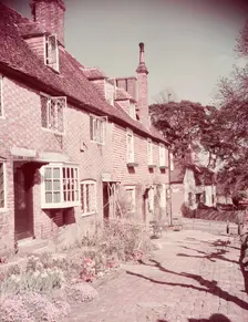 Cottage garden, Groombridge, Kent, c1955. Creator: Arthur Charles Kirby Ware