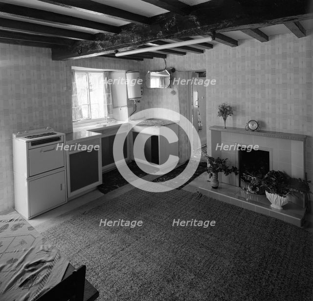 Cottage interior, Harlington, South Yorkshire, 1964.  Creator: Michael Walters.