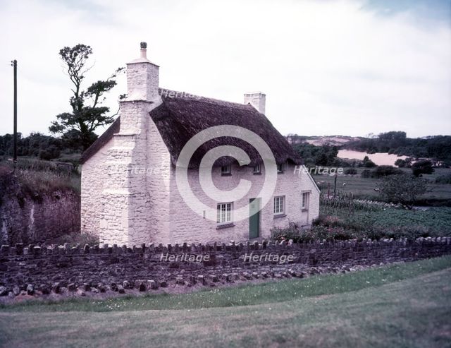 Cottage near Ogmore, Glamorgan, c1955. Creator: Arthur Charles Kirby Ware.