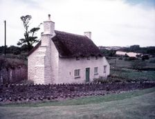 Cottage near Ogmore, Glamorgan, c1955. Creator: Arthur Charles Kirby Ware