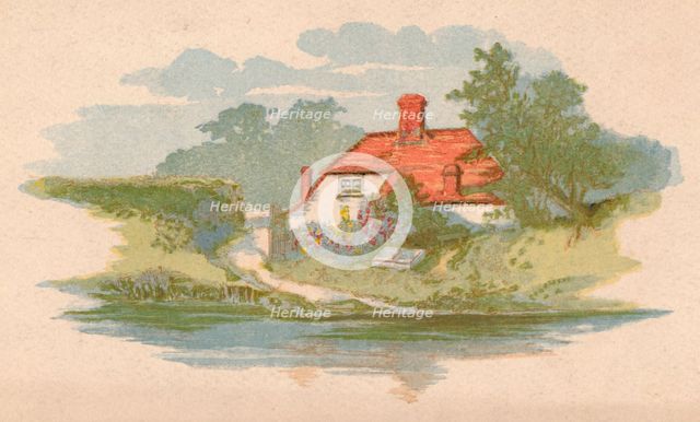 'Cottage, near Hastings', c19th century. Artist: Unknown.