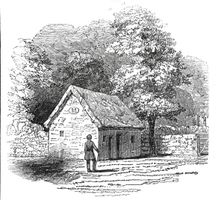 Cottage of the Black Dwarf, 1845. Creator: Unknown