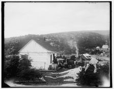 Cottage of inhabitant, Tadousac [sic], between 1890 and 1906. Creator: Unknown