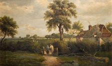 Cottage Scene, Marston Green, 1870. Creator: W P Cartwright
