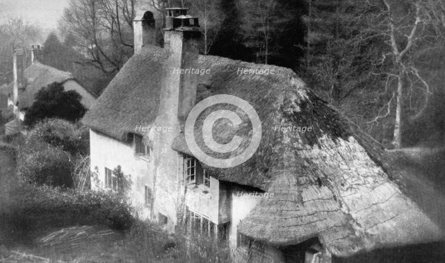 Cottage, Selworthy, Somerset, 1924-1926.Artist: Emil Otto Hoppe