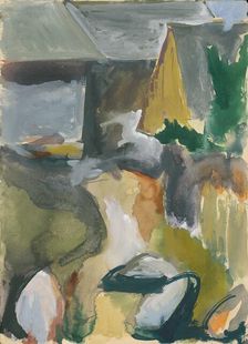 Cottages, 1940-1944. Creator: Ján Novák