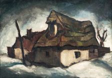 Cottages, 1931. Creator: Zolo Palugyay