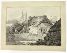 Cottages and Spires, n.d. Creator: Unknown