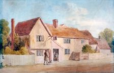 Cottages at Chadwell, Essex 19th century. Artist: James Duffield Harding