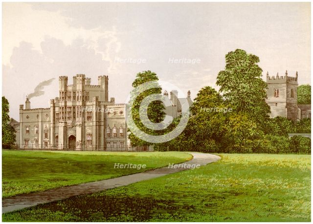 Coughton Court, Warwickshire, home of Baronet Throckmorton, c1880. Artist: Unknown