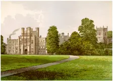 Coughton Court, Warwickshire, home of Baronet Throckmorton, c1880