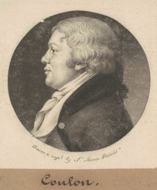 Coulon, 1801. Creator: Charles Balthazar Julien Févret de Saint-Mémin